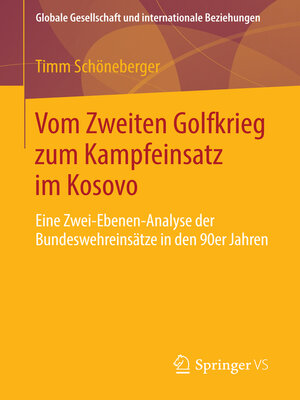 cover image of Vom Zweiten Golfkrieg zum Kampfeinsatz im Kosovo